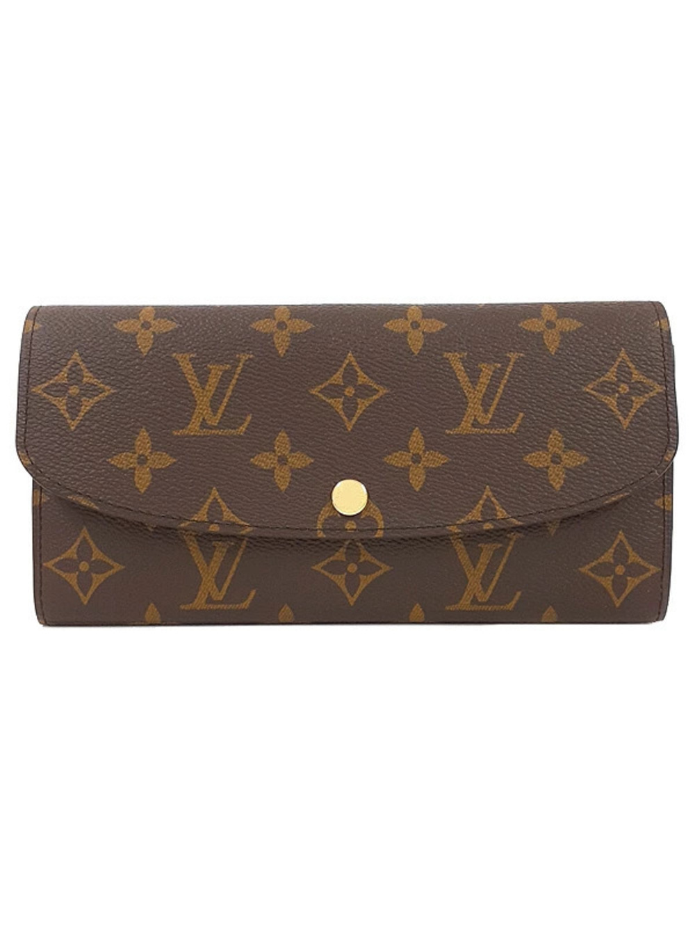 Louis Vuitton Monogram Portefeuille Emilie Bi fold Long Wallet